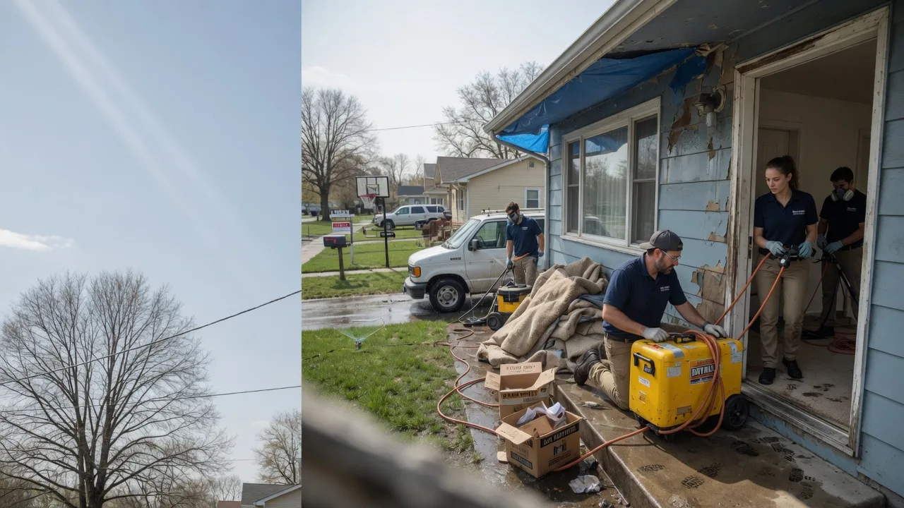 Basement Flood Cleanup in Wausau, WI near me